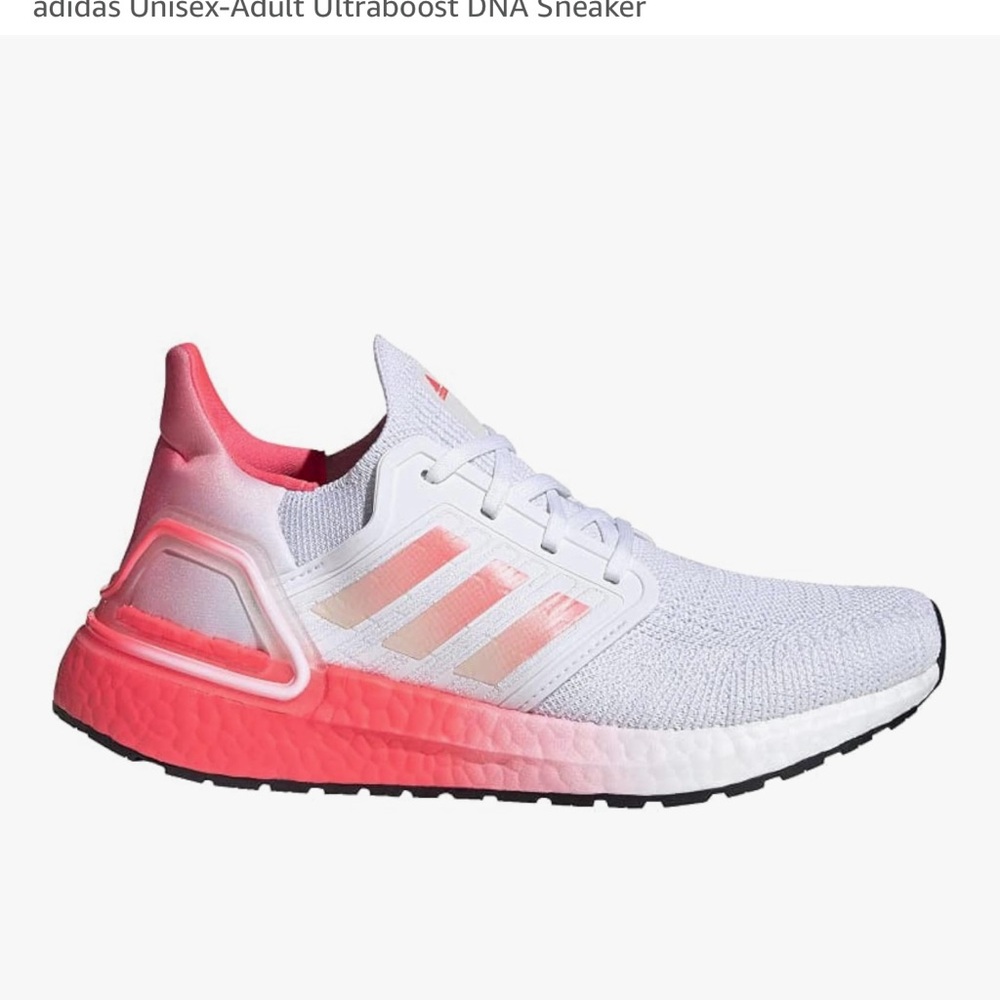 Adidas Women's Ultraboost DNA Sneakers - White and Coral